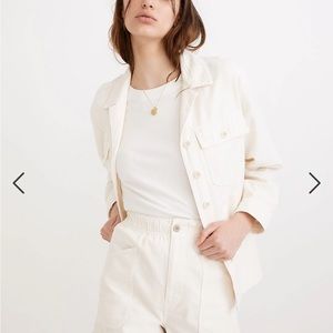 NWT Madewell Drakefield Shirt Jacket SZ S